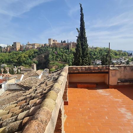 Gasthaus Casa Del Aljibe Granada Exterior foto